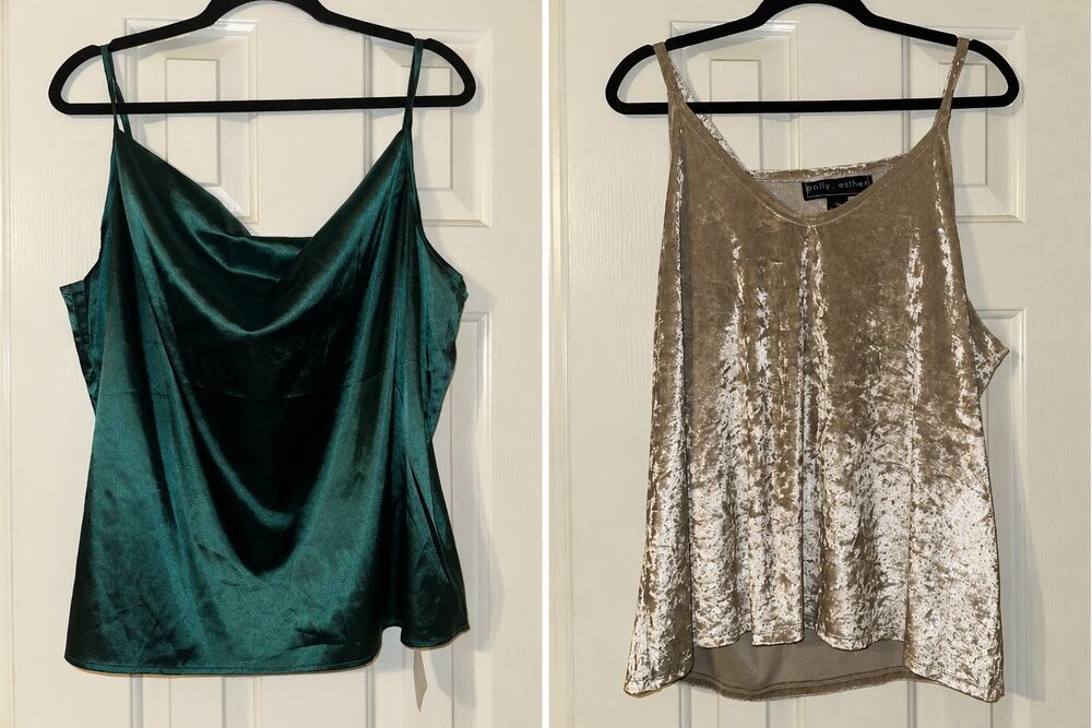 Women’s 1X Tank Top Bundle BloomChic + Polly & Esther Velvet